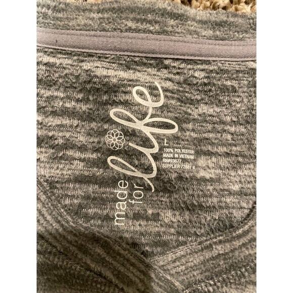 Made for Life Gray Fleece - Picture 5 of 6